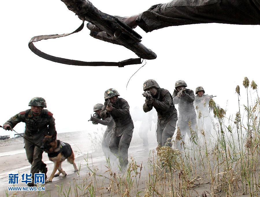 【组图】置"死地"而后生—武警上海总队野战生存训练纪实(组图)