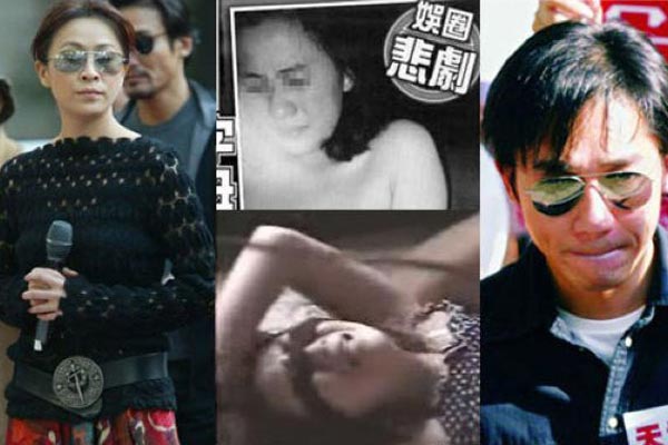 被黑社会下毒手的十大女星 刘嘉玲被强拍裸照