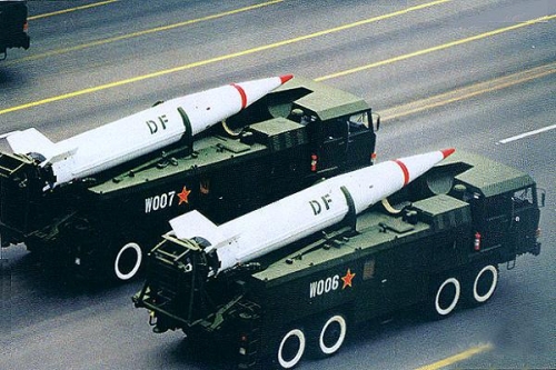 外媒:中国研6款全新弹道导弹 东风-12或就是M