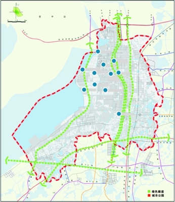 吴江经济开发区西部松金公路两侧4个地区; 重点改善松陵老城区,云梨路