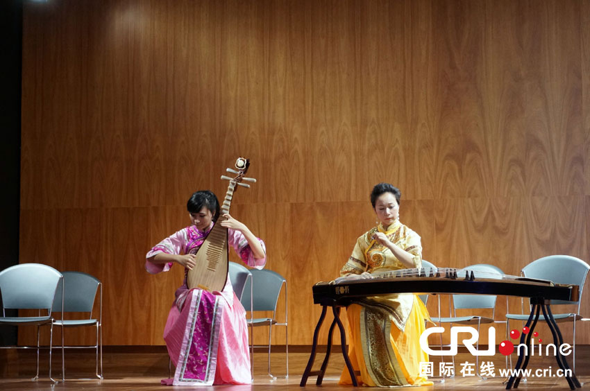 马德里中国文化中心举办中国传统乐曲音乐会(