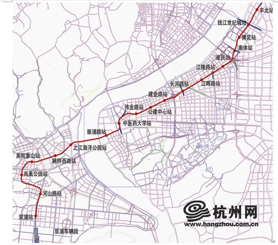 地铁6号线过钱塘江段启动水上勘探 明年正式开