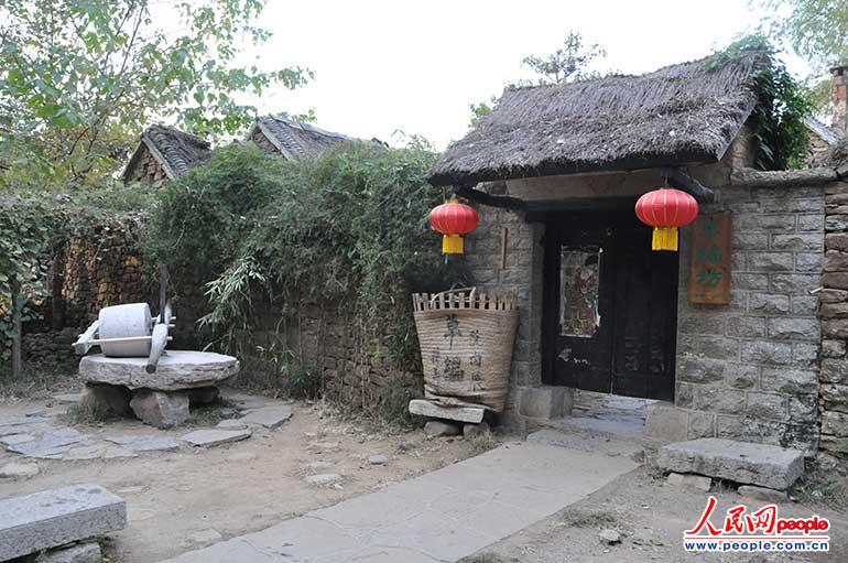 山东沂南竹泉村:北方罕见桃花源式古村落(组图)