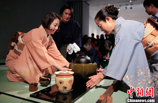 首届中日茶文化交流展北京举行