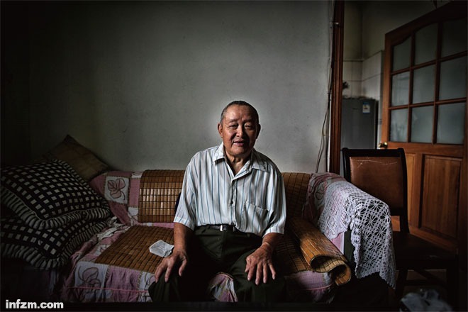 【写真】战士今年80岁 疗养院里的抗美援朝老