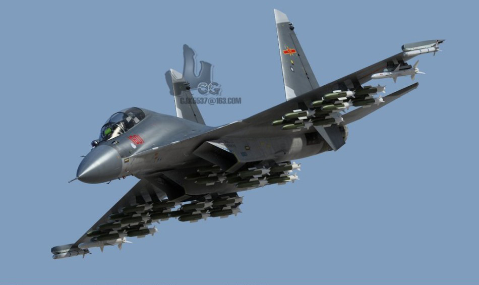 【歼-16是中国沈阳飞机公司为海军航空兵所研发的一款新型多用途战机.