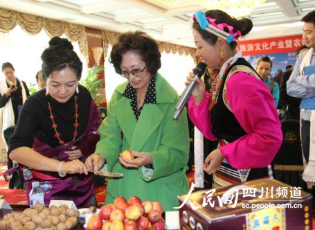 【图】措普沟美景再现 巴塘文旅等产品项目在京推介(图)