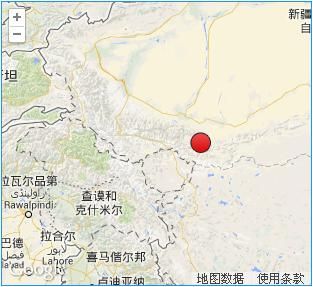 据中国地震台网测定,今日21时06分,新疆维吾尔自治区和田地区策勒县一