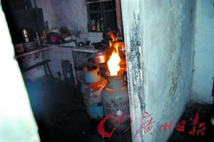 前晚事发湛江遂溪 因更换气瓶操作不当引起