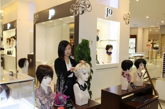 日本顶级假发品牌JO北京百盛购物中心店开张