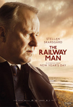与妮可-基德曼联袂主演的电影《铁路人》今日首度曝出五款角色海报