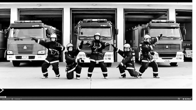 消防员跳“最萌消防舞” 传播消防常识效果出奇好