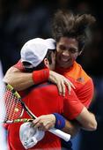 图文：ATP年终总决赛 马雷罗沃达斯科庆祝夺冠
