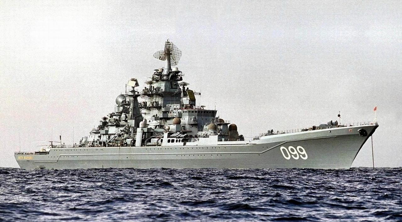 北方舰队彼得大帝号重型核动力导弹巡洋舰成为俄海