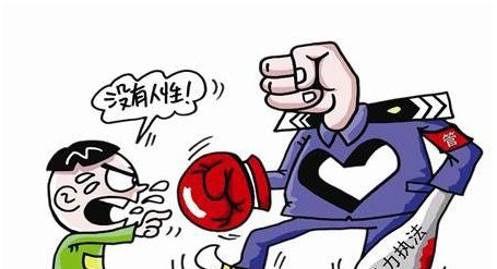 北京城管难面对组图漫画PK眼神扔人v城管(城管铁孩子图片