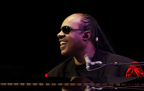 美国乐坛巨匠Stevie Wonder登2013MAMA舞台