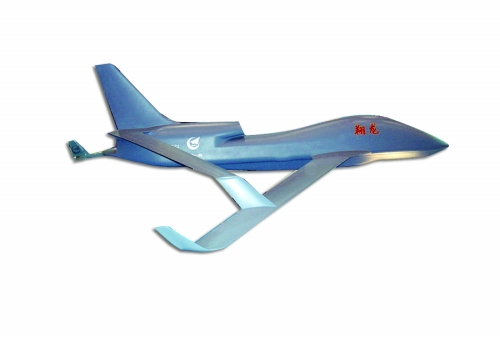 “翔龙”无人机模型（资料图）