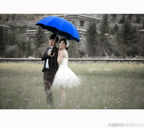 谢娜张杰杨幂刘恺威 明星情侣写真和婚纱超有