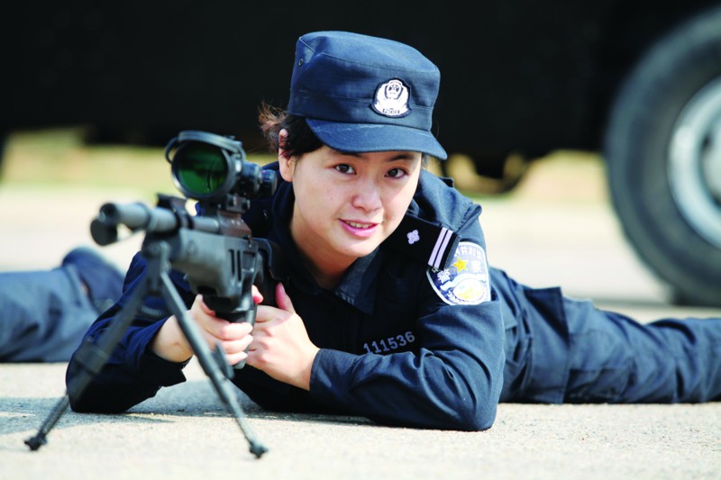 探秘青岛特警霸王花 耐得住清贫守得住寂寞(图)