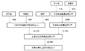 安徽华星化工股份有限公司关于控股股东注册资本及股权结构变更的公告