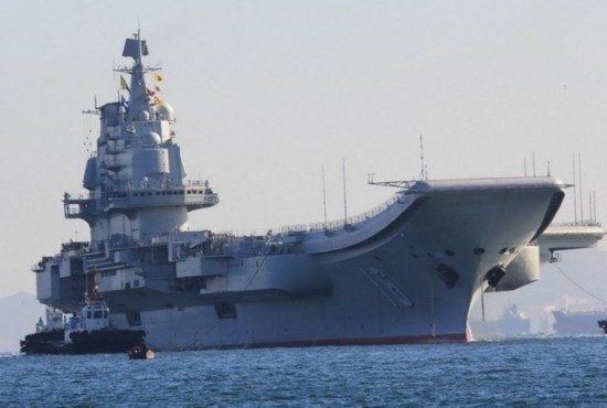 资料图：中国海军辽宁舰。
