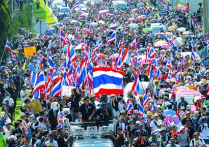 泰国政治分裂的关键点是他信(图)