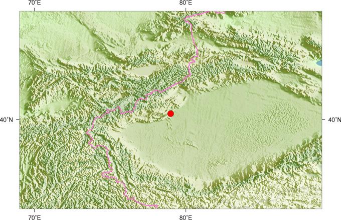 【组图】新疆维吾尔自治区阿克苏地区柯坪县发生5.3级地震(组图)