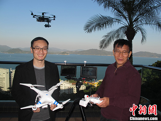香港科大毕业生研发无人驾驶飞行器 创业追梦