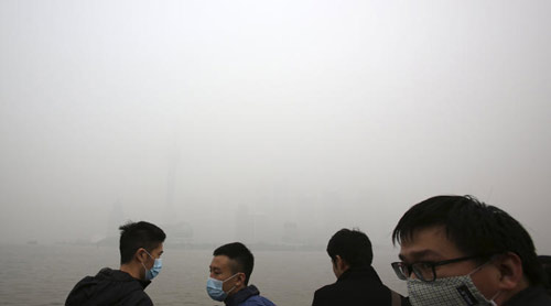 南华早报:令人窒息的雾霾横扫中国内地(图)-搜狐滚动
