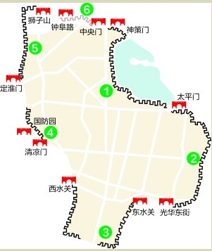 南京将复建太平门 明城墙青奥前全线开放(图)图片
