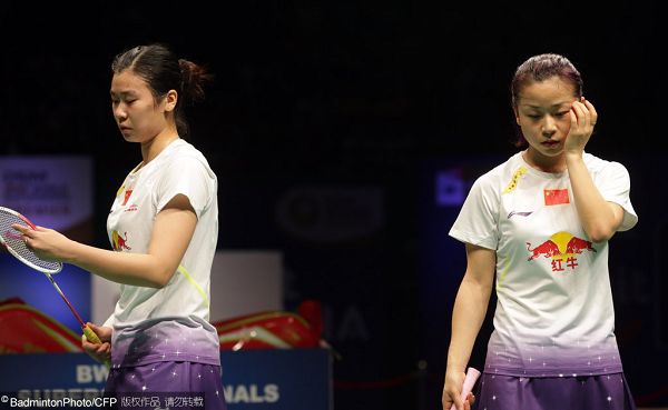 图文：羽联总决赛女双决赛 中国组合失落