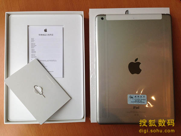 3G版iPad mini 2和iPad Air开箱组图-中国联通