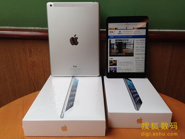 3G版iPad mini 2和iPad Air开箱组图