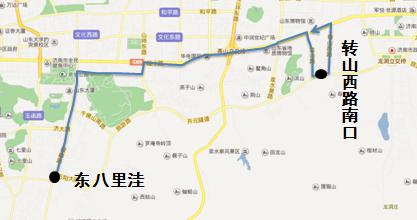 济南二环西路132路公交20日起恢复 152路调整线路(组图)