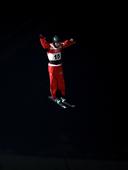 图文：空中技巧世界杯北京站 齐广璞在决赛中