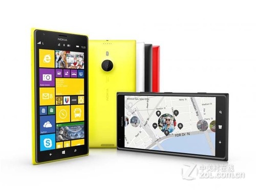 图为:诺基亚Lumia 1520