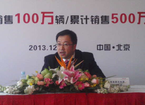 北京现代汽车有限公司常务副总经理刘智丰