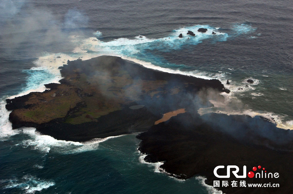日本新生火山岛已与附近西之岛连为一体雅虎地