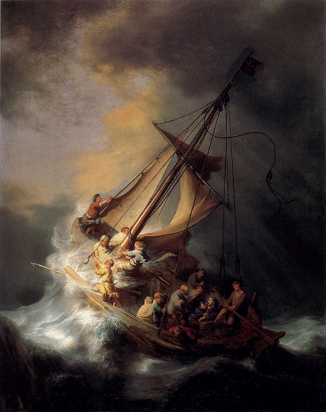 荷兰画家伦勃朗的画作《加利利海上的风暴》被盗后一直没有找回 