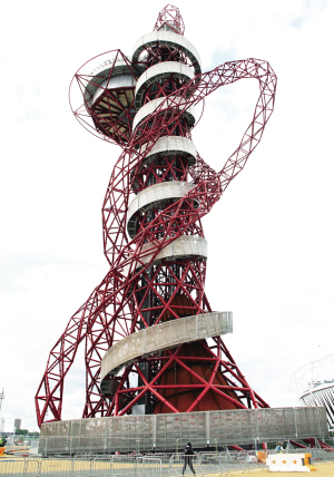 安赛乐米塔尔轨道塔,是伦敦奥运会新地标,却因造型独特,被戏称为"最
