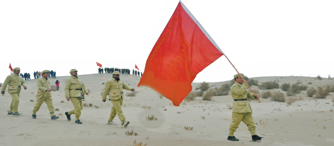 【图】老兵精神代代相传——第二届新疆兵团沙海老兵节见闻(组图)