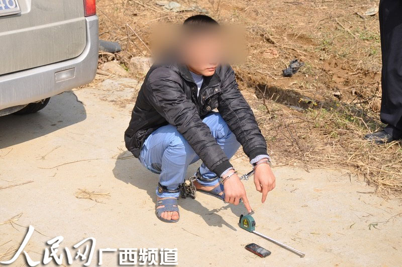 谢某伟独自一人从岑溪市马路镇昙容社区五星村窜到岑溪市波塘镇大公村