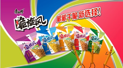 【组图】新型干脆面炫动来袭,刮起康式"脆旋风(组图)