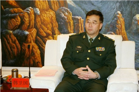 郑传福、韩卫国出任北京军区副司令员