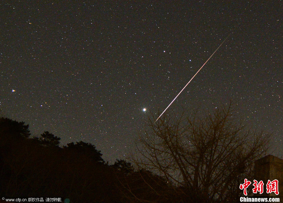 新年首场流星雨光临地球(组图)-中国学网-中国