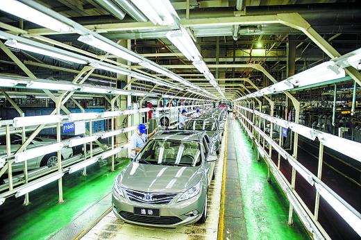 重庆造汽车去年均价卖9万 同比增2成(图)-长安