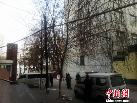 图为事发现场。 胡贵龙 摄