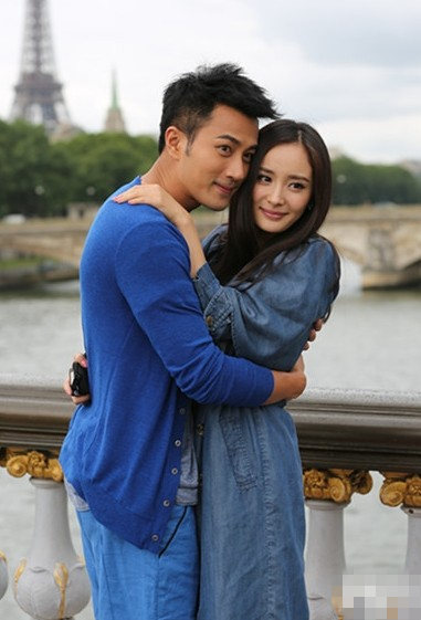 杨幂刘恺威谢娜张杰林志颖 明星夫妻恩爱合影