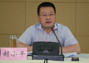 陕西省食品药品监督管理局局长 胡小平(图)