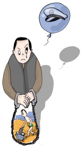 甘肃漫画来连赞美跳海又后悔自杀顺走他人财上岸警察图片